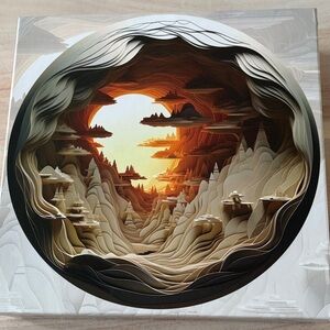 Bgraamiens 1000 piece Puzzle complete. Gorgeous!